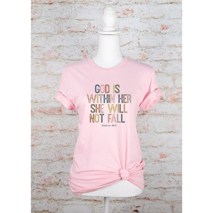 God Is Within Her Graphic Tee