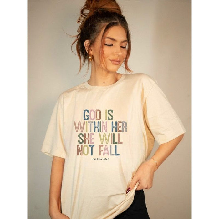 God Is Within Her Graphic Tee