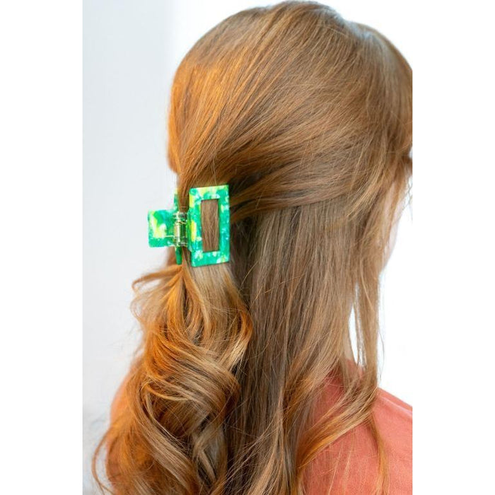 Carly Hair Claw - Green