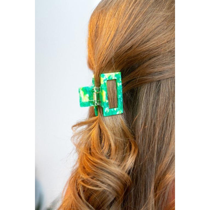 Carly Hair Claw - Green