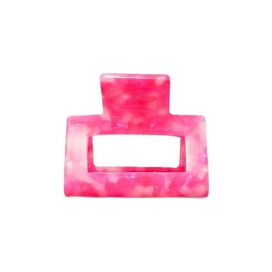 Carly Hair Claw - Hot Pink