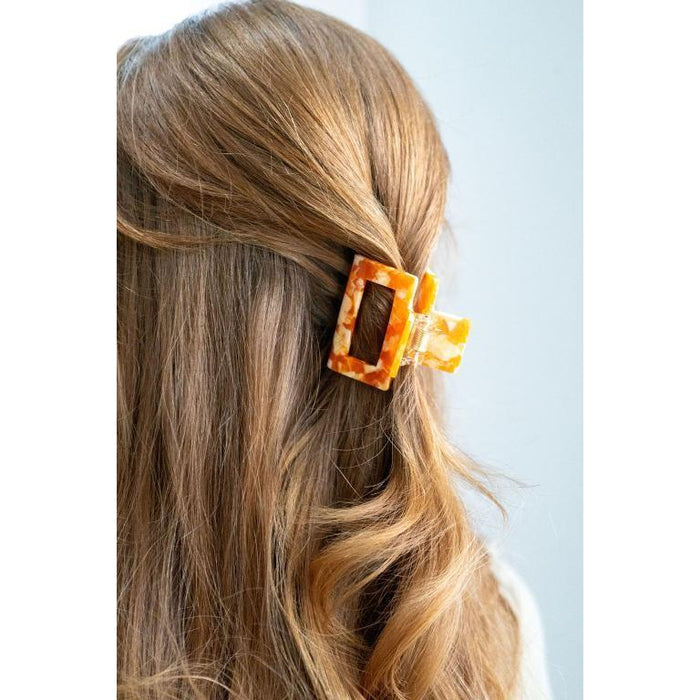 Carly Hair Claw - Orange