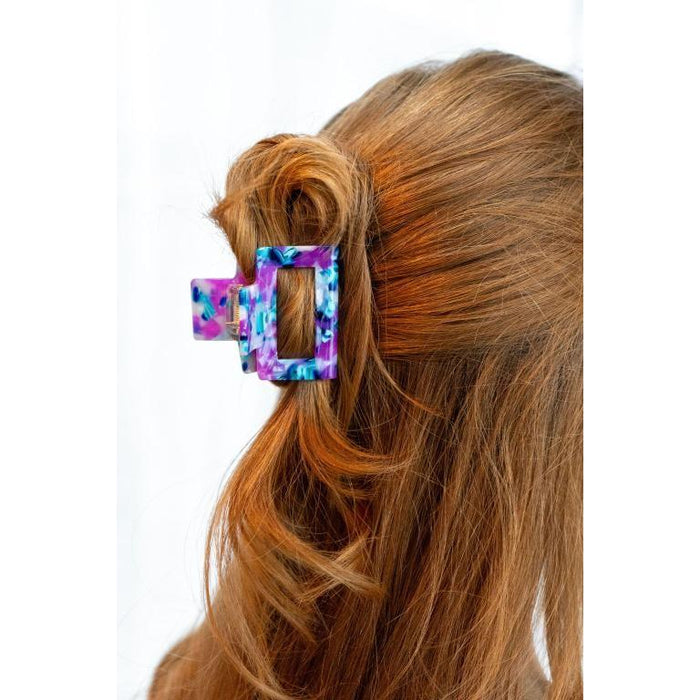 Carly Hair Claw - Purple Party