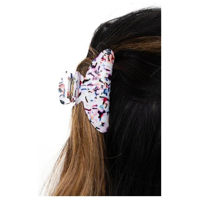 Carmen Hair Claw - Marble Confetti