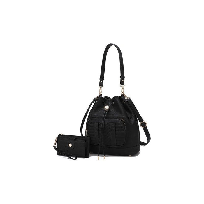 MKF Collection Ryder Shoulder Bag and Wallet Mia