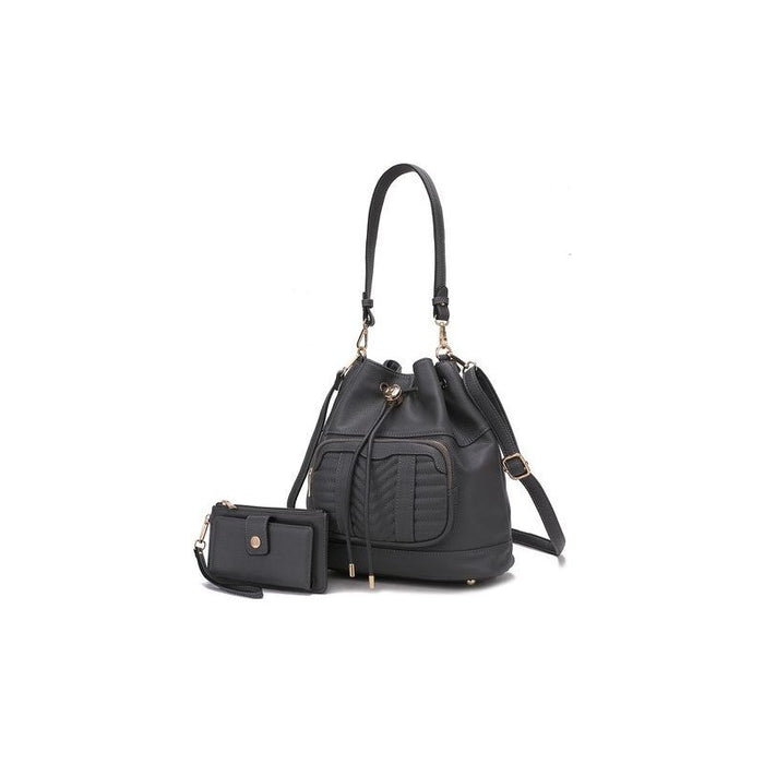 MKF Collection Ryder Shoulder Bag and Wallet Mia