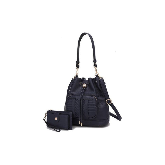 MKF Collection Ryder Shoulder Bag and Wallet Mia