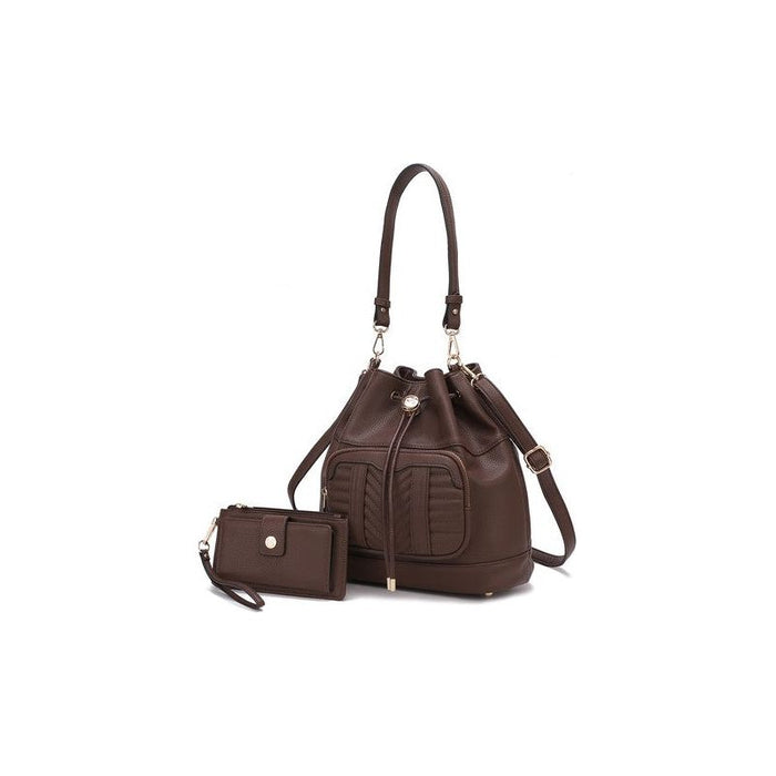 MKF Collection Ryder Shoulder Bag and Wallet Mia