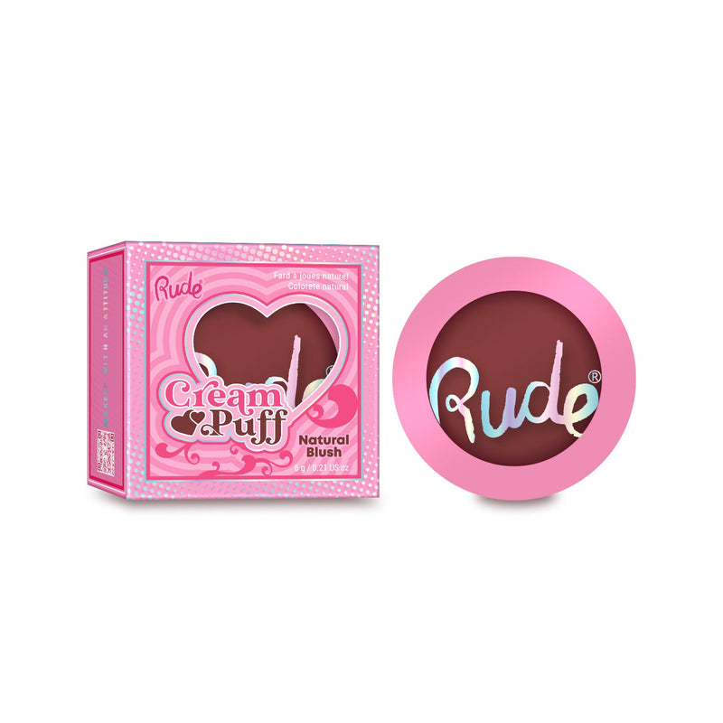 Rude Cosmetics Cream Puff Natural Blush Blush
