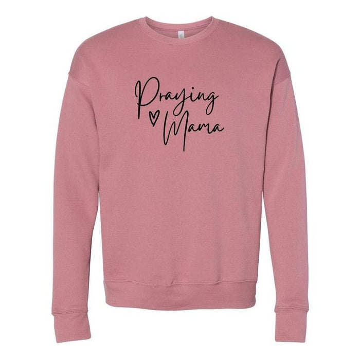 Praying Mama Premium Crewneck Sweatshirt