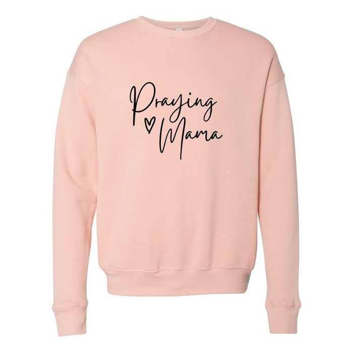 Praying Mama Premium Crewneck Sweatshirt