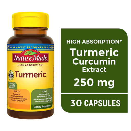 Nature Made Nature Made High Absorption Turmeric Capsules Vitamins & Supplements