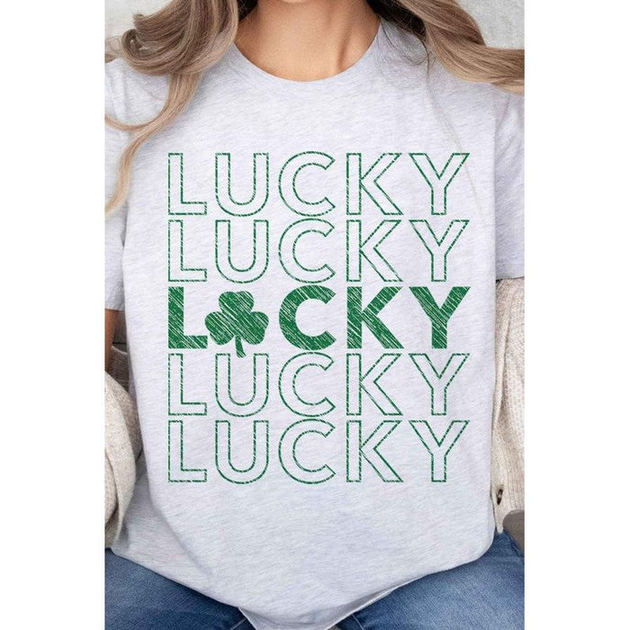 Lucky St Patrick's Oversized Tee