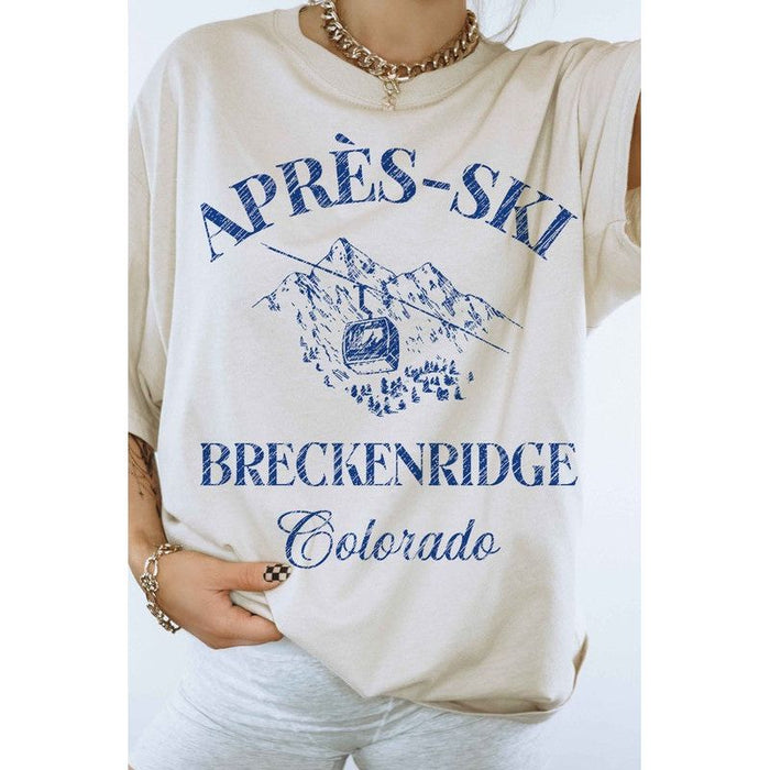 Apres Ski Breckenridge Colorado Graphic Tee