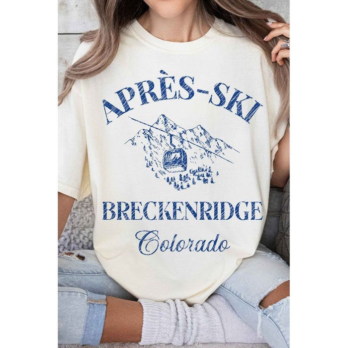 Apres Ski Breckenridge Colorado Graphic Tee