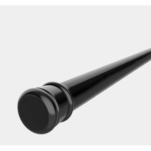 Black Adjustable Tension Curtain Rod 41-76 inches