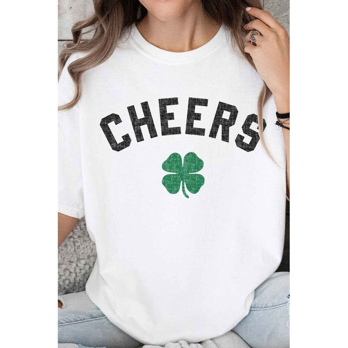 Cheers St Patrick's Oversized Tee