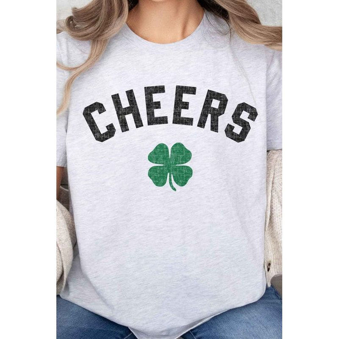 Cheers St Patrick's Oversized Tee