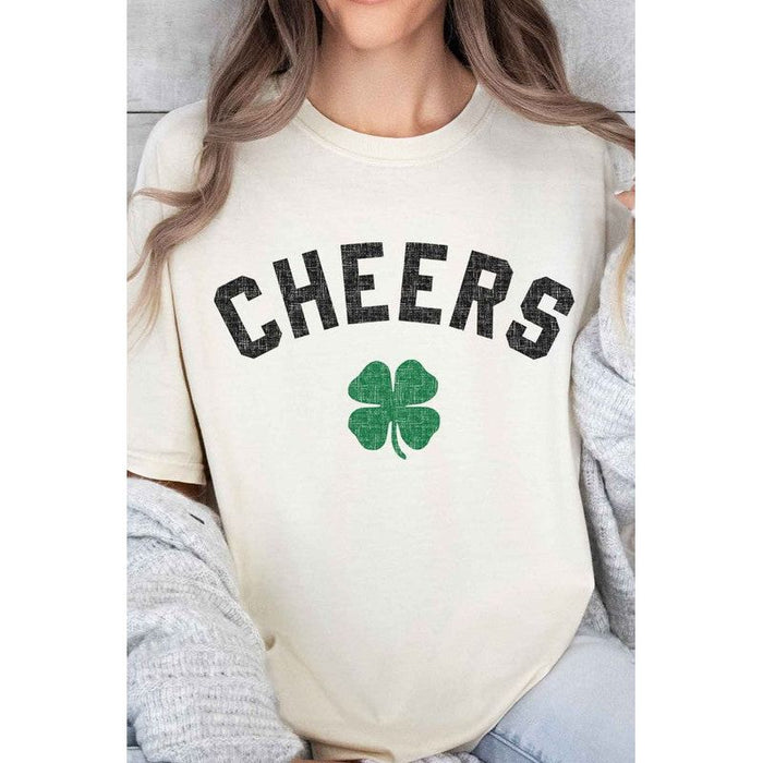 Cheers St Patrick's Oversized Tee