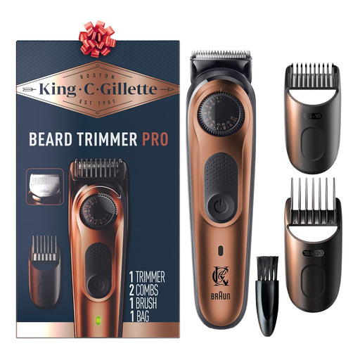Gillette Gillette King C. Beard Trimmer PRO With Precision Wheel Hair Clippers & Trimmers