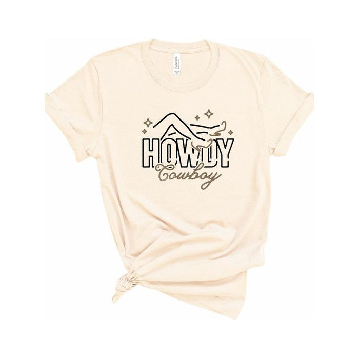 Howdy Cowboy Graphic Tee