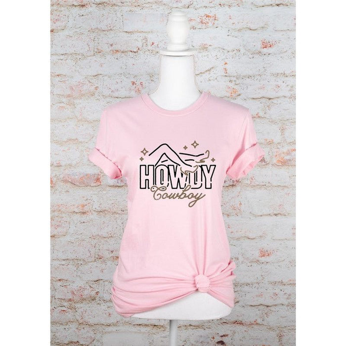 Howdy Cowboy Graphic Tee