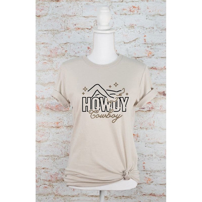 Howdy Cowboy Graphic Tee