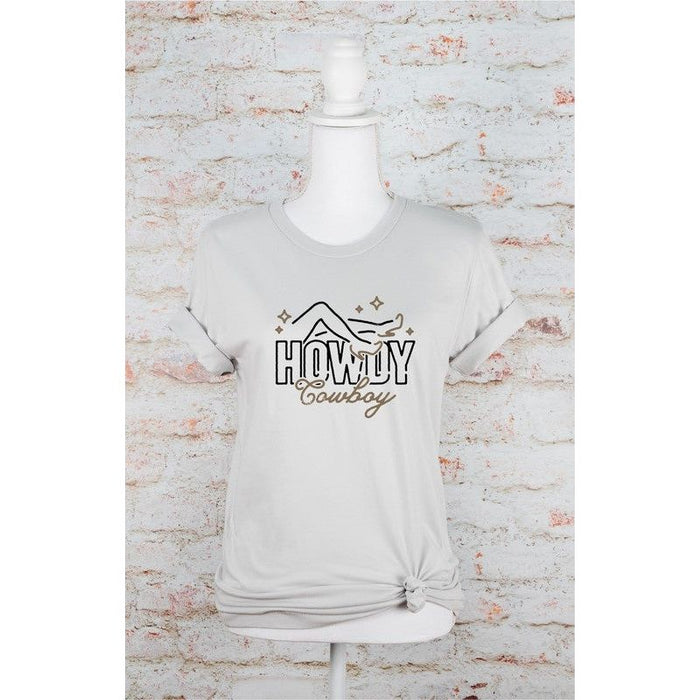 Howdy Cowboy Graphic Tee