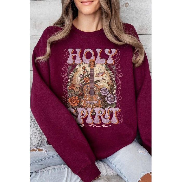 Holy Spirit Country Graphic Fleece Sweatshirts