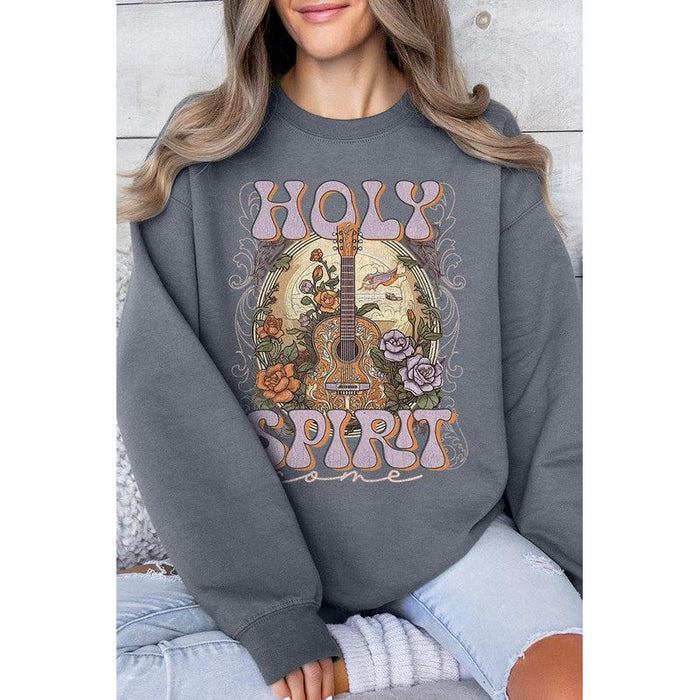 Holy Spirit Country Graphic Fleece Sweatshirts