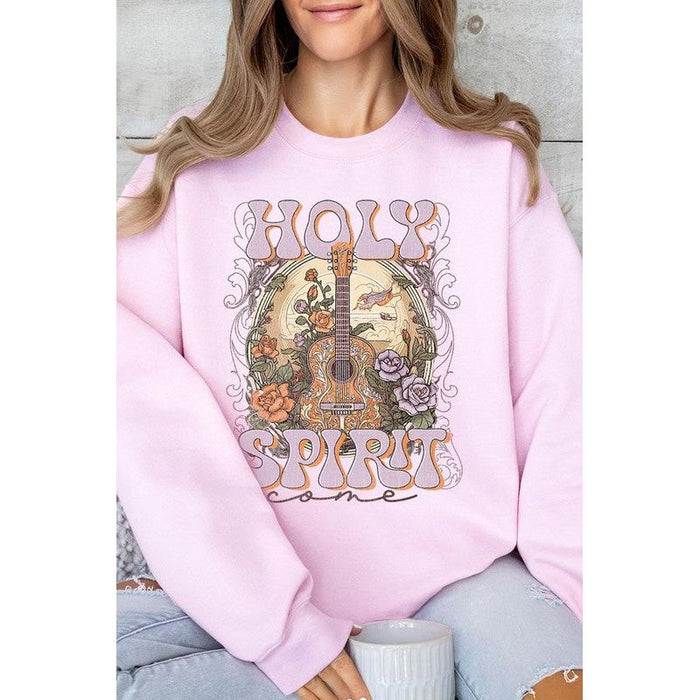 Holy Spirit Country Graphic Fleece Sweatshirts