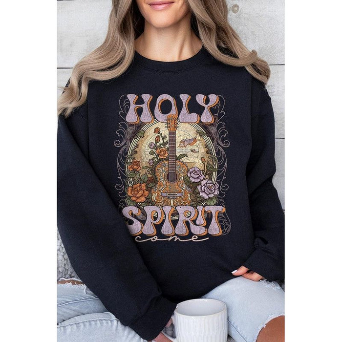 Holy Spirit Country Graphic Fleece Sweatshirts