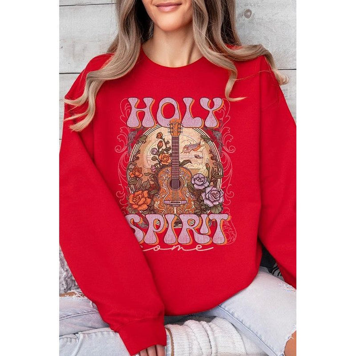 Holy Spirit Country Graphic Fleece Sweatshirts