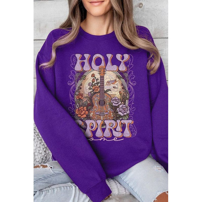 Holy Spirit Country Graphic Fleece Sweatshirts