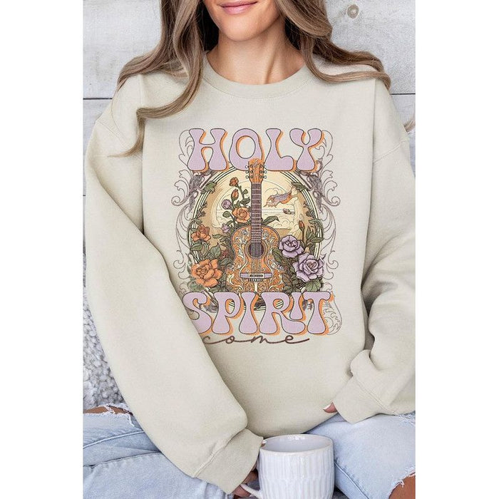 Holy Spirit Country Graphic Fleece Sweatshirts