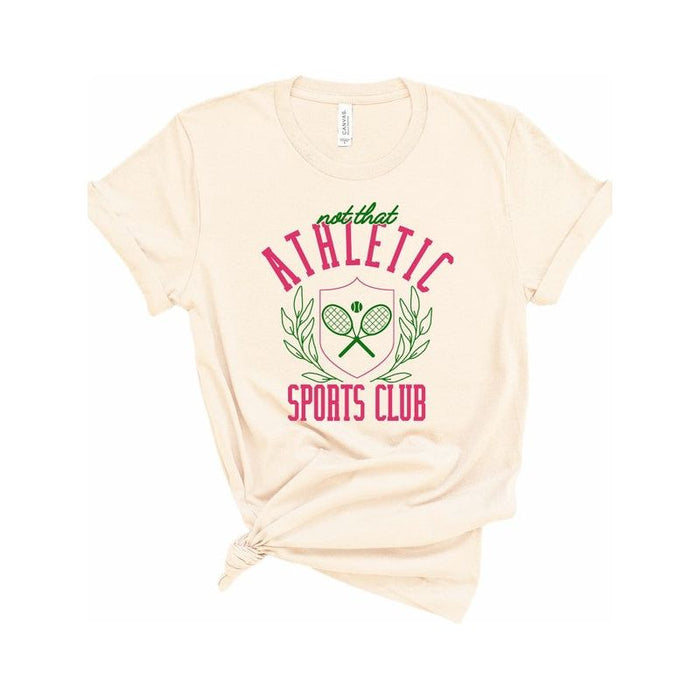 Not That Athletic Sports Club Graphic Tee