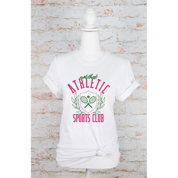 Not That Athletic Sports Club Graphic Tee