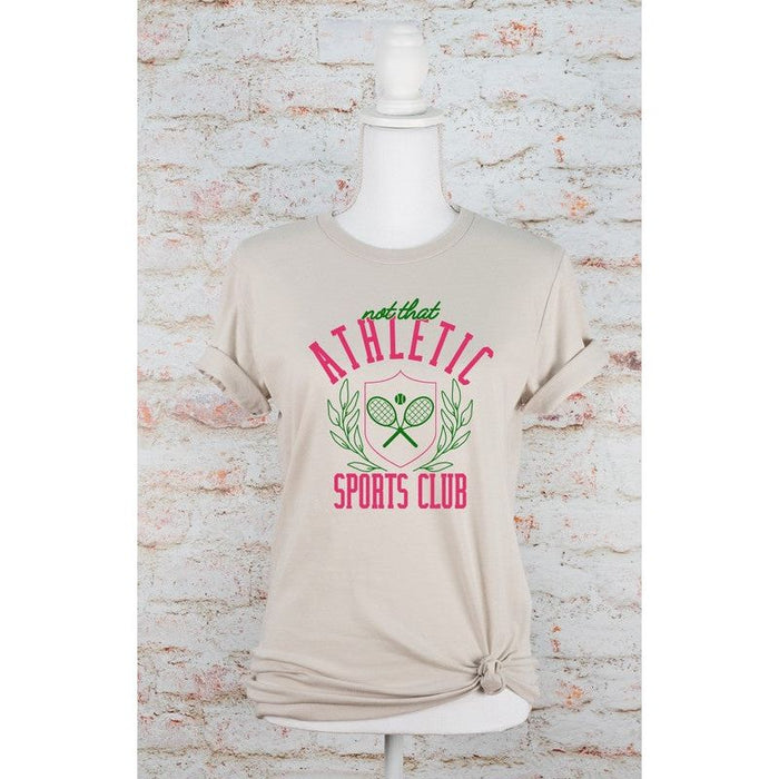 Not That Athletic Sports Club Graphic Tee