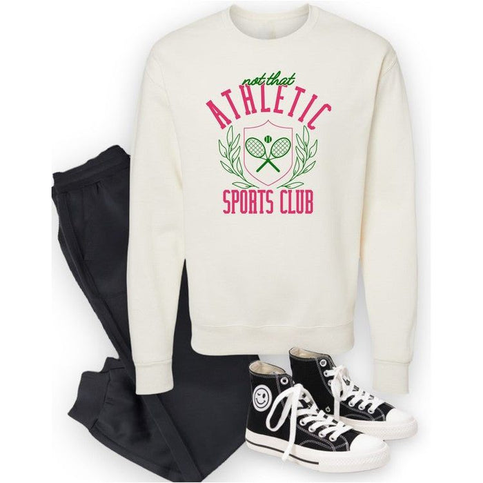 Not That Athletic Sports Club Graphic Sweatshirt