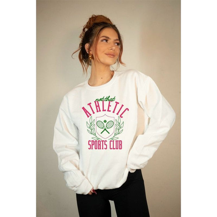 Not That Athletic Sports Club Graphic Sweatshirt