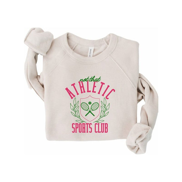 Not That Athletic Sports Club Graphic Sweatshirt