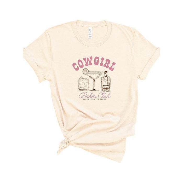 Cowgirls Babe Club Graphic Tee