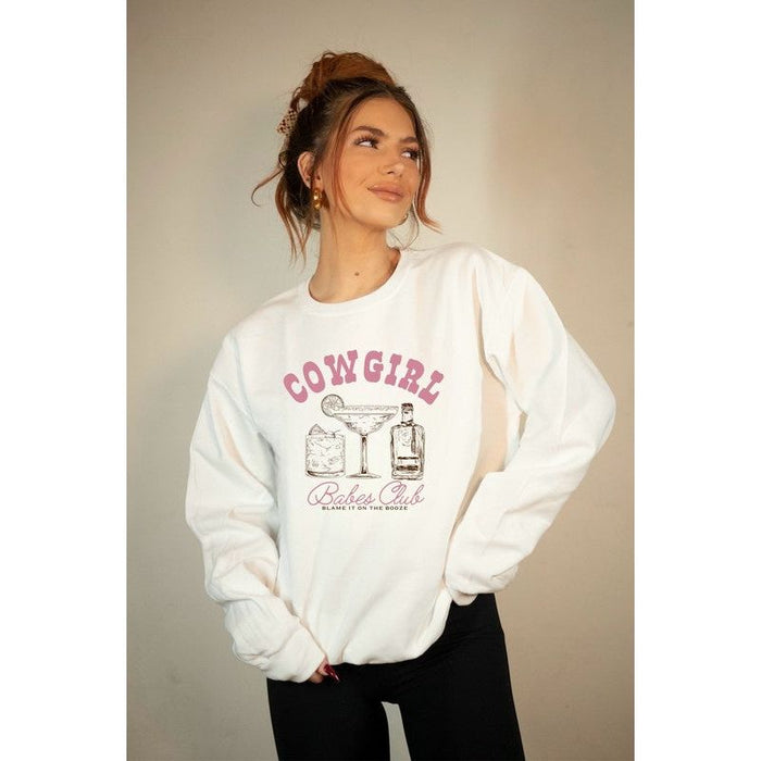 Cowgirls Babe Club Graphic Sweatshirt