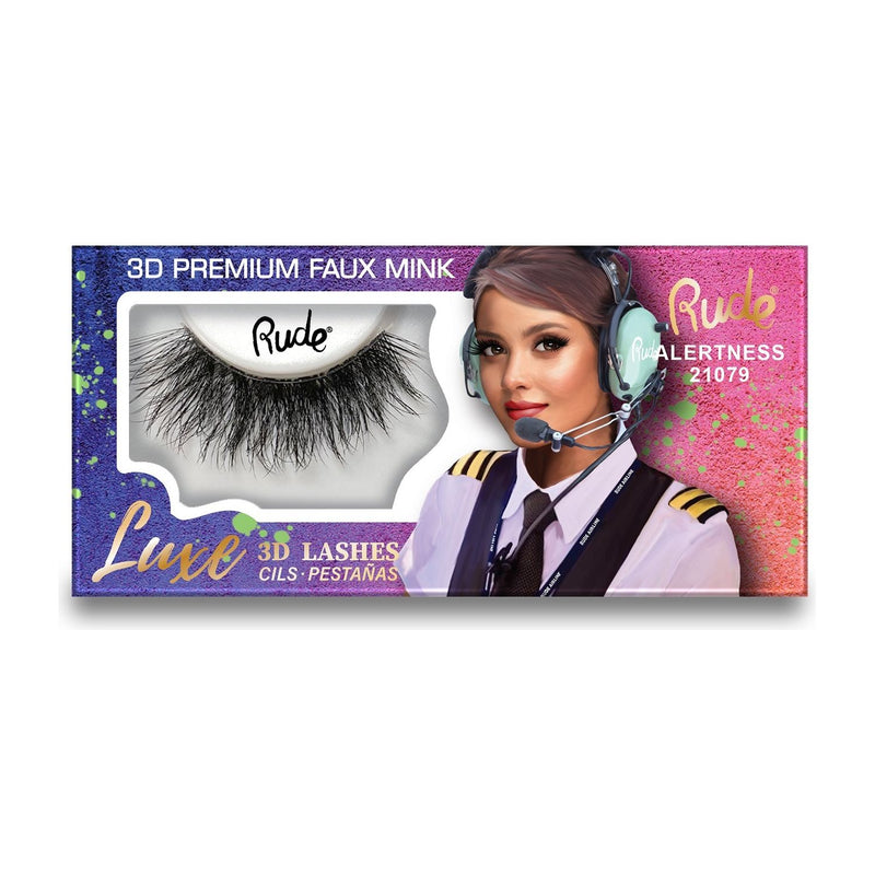 Rude Cosmetics Luxe 3D Lashes | Premium 3D Eyelashes False Lashes
