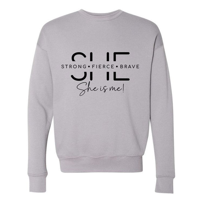 She Is Strong. She is me Bella Premium Sweatshirt