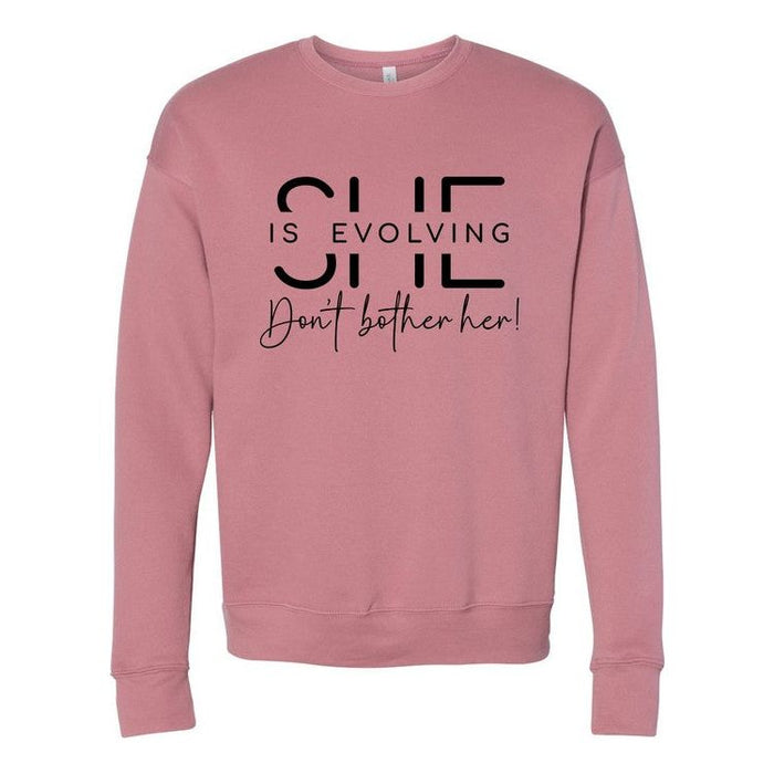 She is Evolving Bella Premium Sweatshirt