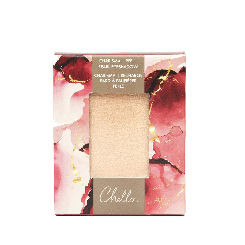 Chella eyeshadow refill charisma pearl - soft gold Brow & Eye