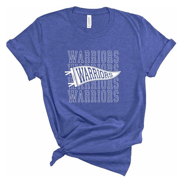 Warriors Pennant Softstyle Gameday Graphic Tee