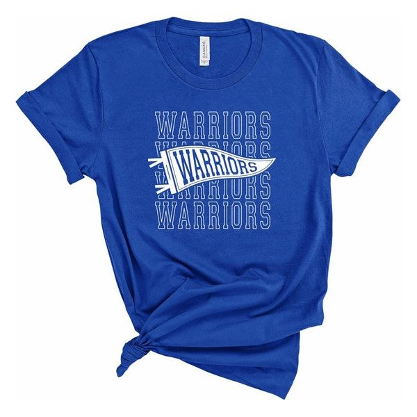 Warriors Pennant Softstyle Gameday Graphic Tee