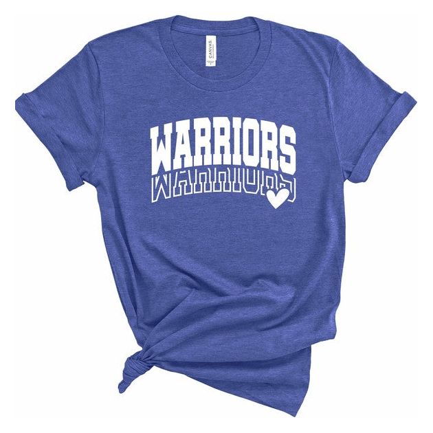 Warriors Heart Softstyle Gameday Graphic Tee